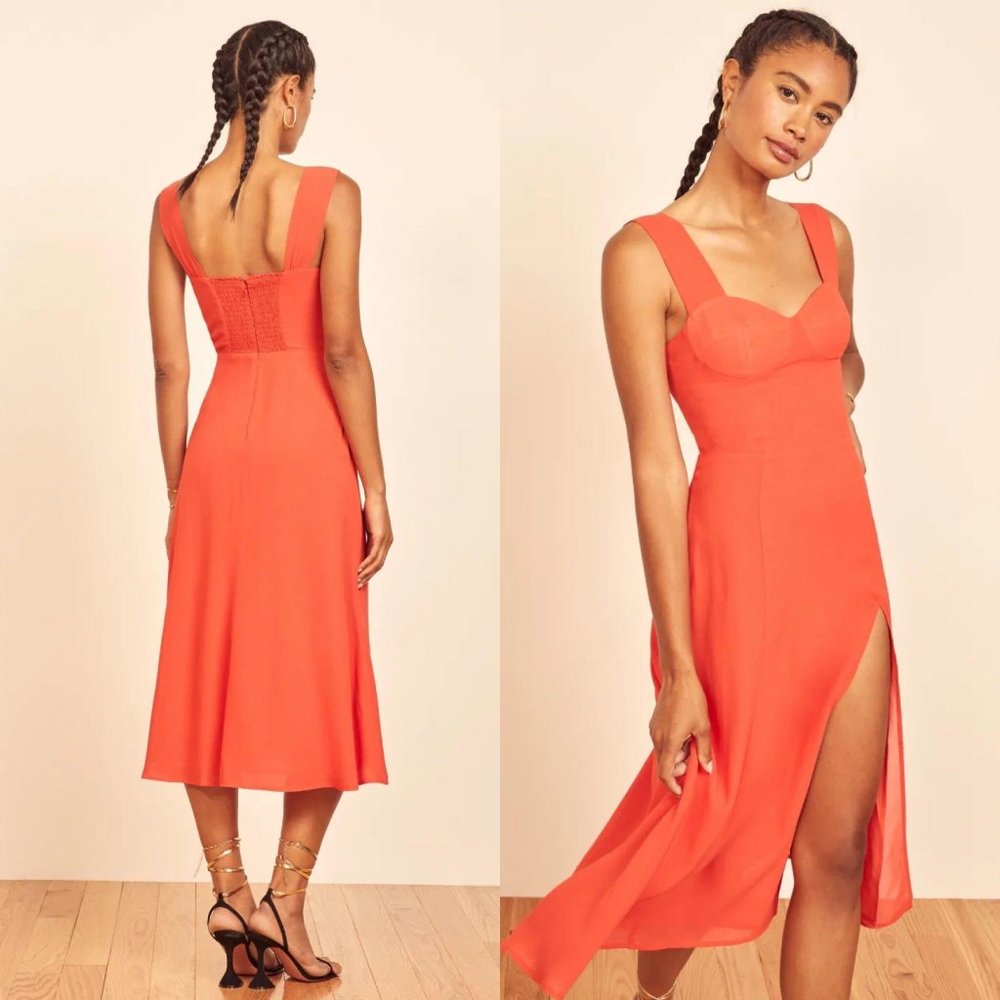 REFORMATION - FULTON DRESS - SIZE 0